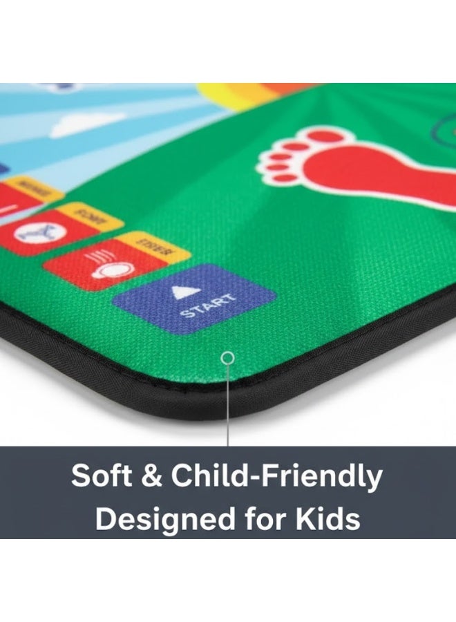 Lukadah Electronic Kids Educational Prayer Mat for Muslim Children – Interactive Islamic Learning Prayer Rug with Sound, Touch Buttons & Step-by-Step Salah Guide – Islamic Namaz Prayer Mat for Boys & Girls, Quran Duas & Learning Mat for Kids - Image 5